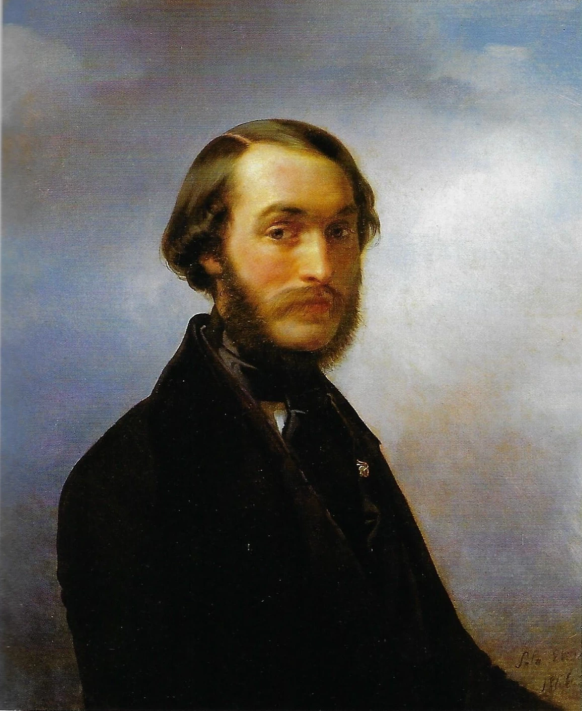 Ritratto dell'ingegner Filippo Stabilini, 1846